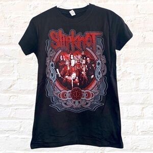 Slipknot Unisex Adult Black Graphic Vintage Concert T-Shirt Tour 2012 New